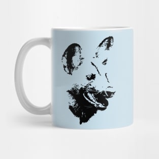 Wild Dog Portrait | African Wildlife Mug